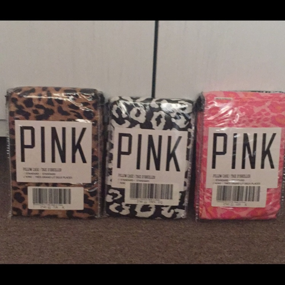 PINK VS NIP RARE PILLOW CASES